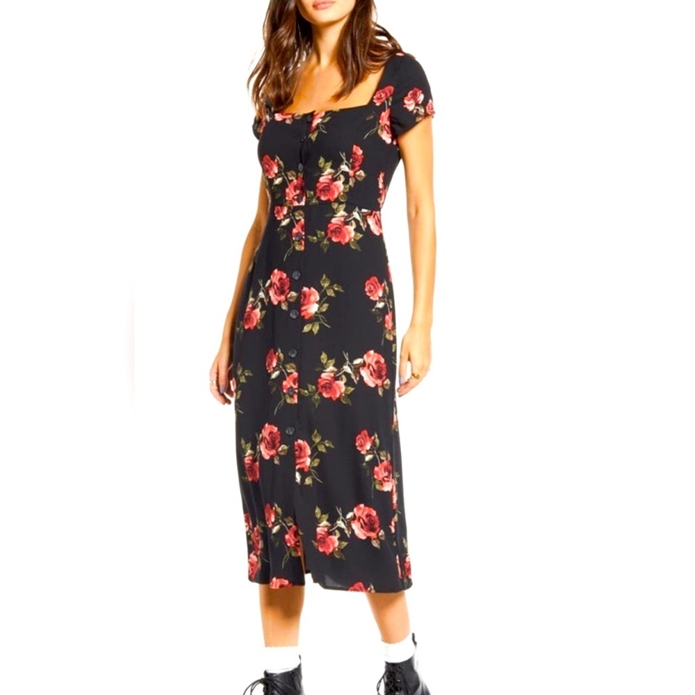 NWT BP X CLAUDIA SULEWSKI MIDI DRESS-SMALL